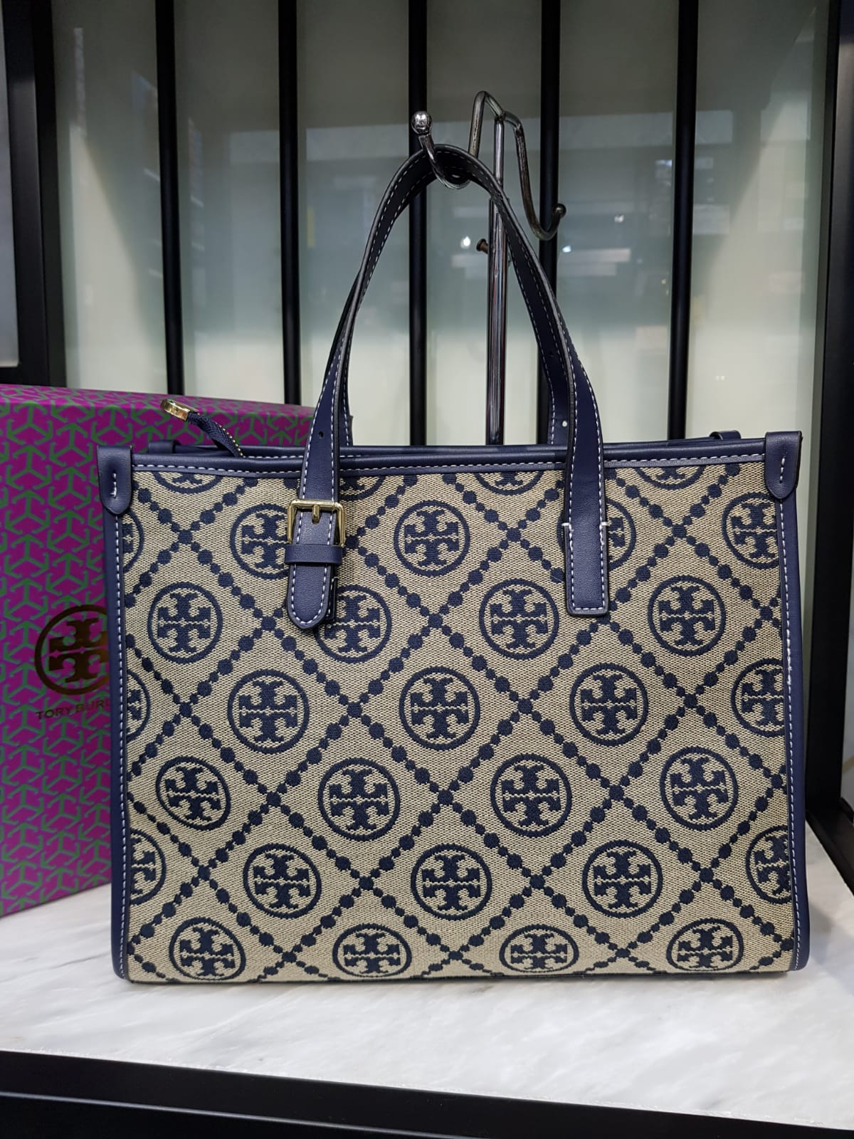 Tory Burch T Monogram Tote