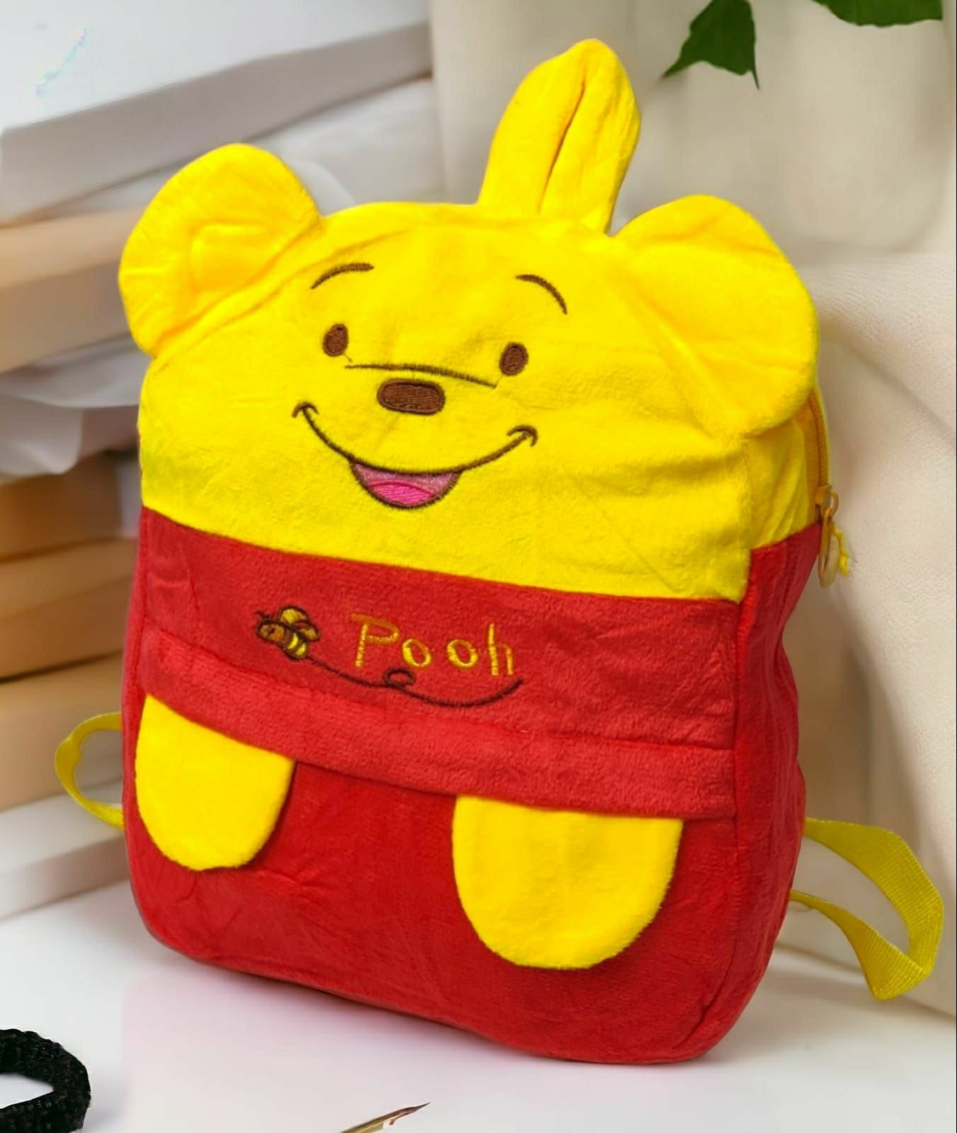 3D Imported Disney Characters Backpack ( Pooh )