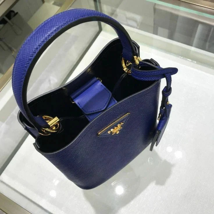 PRADA Saffiano calfskin ( Panier Bucket Bag )