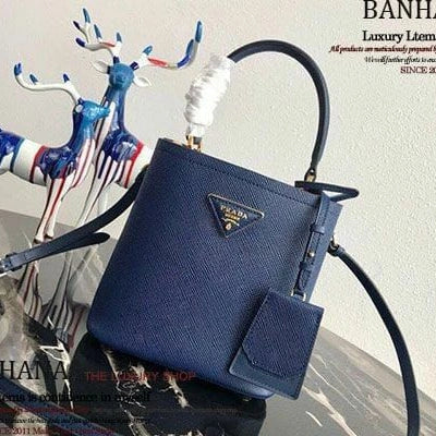 PRADA Saffiano calfskin ( Panier Bucket Bag )