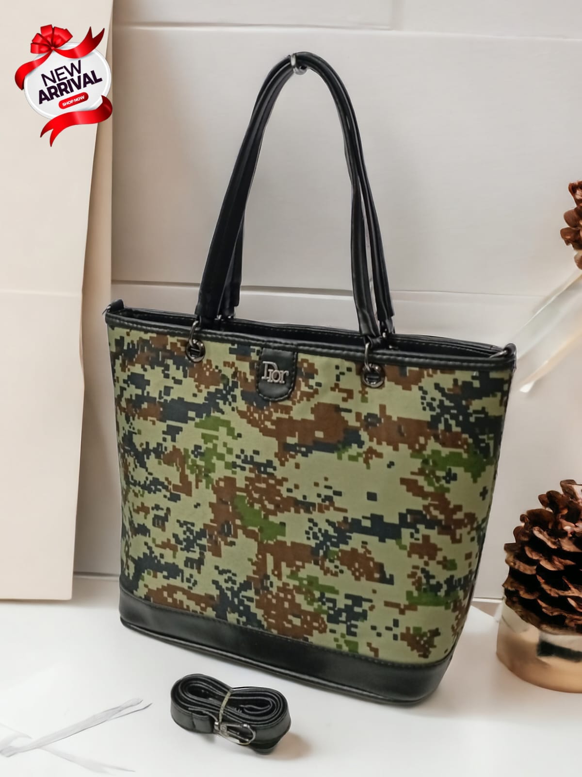 Dior Floral Tote Bag