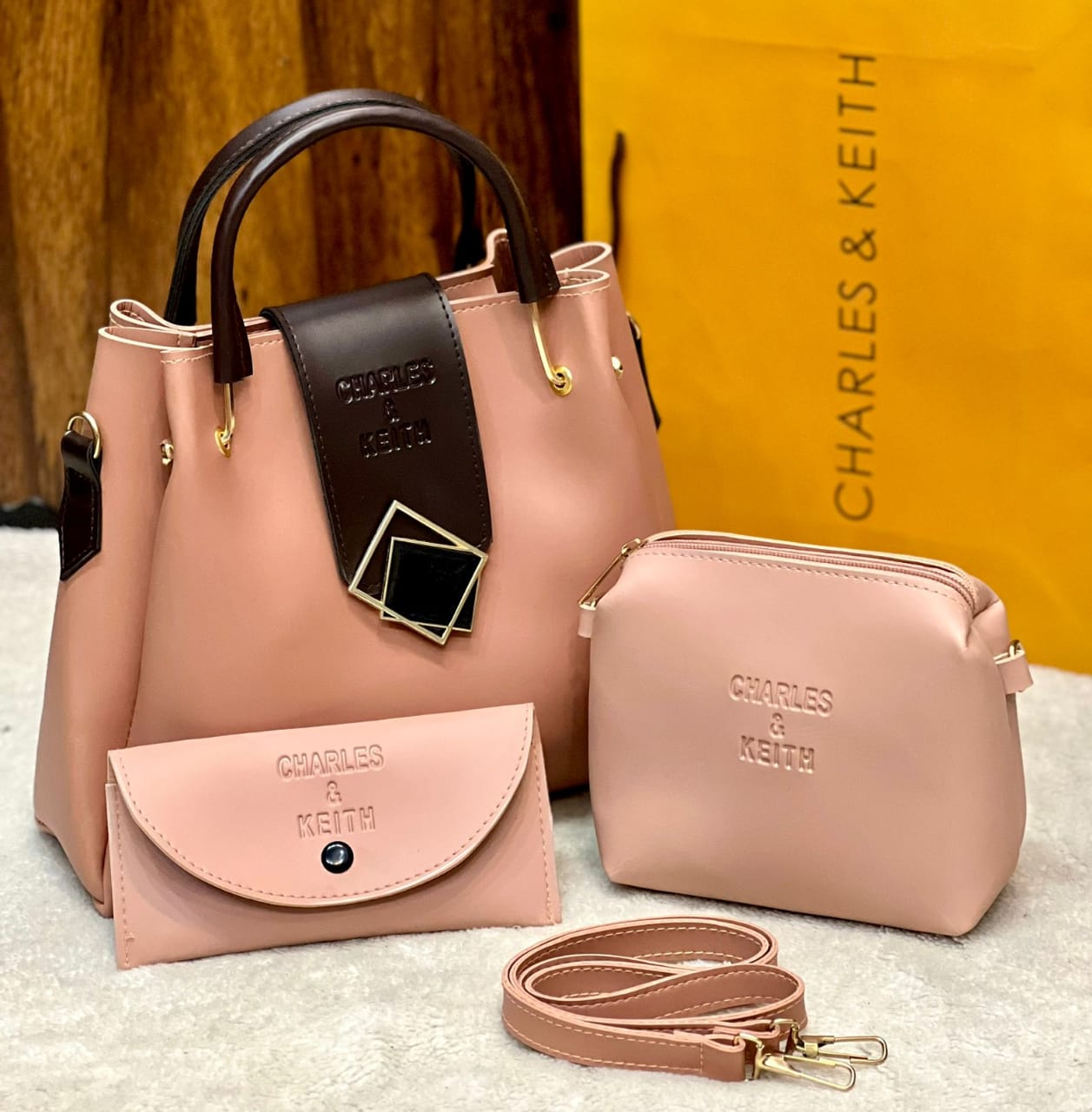 Charles and Keith ( 3pcs )