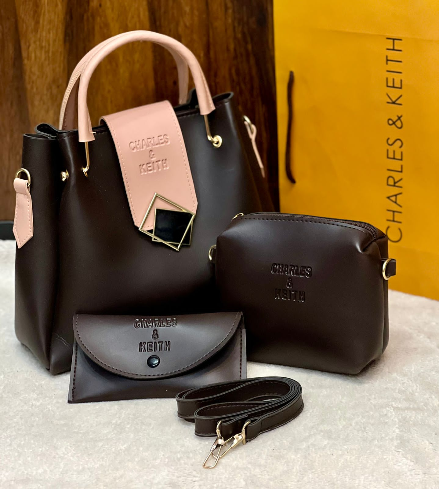 Charles and Keith ( 3pcs )