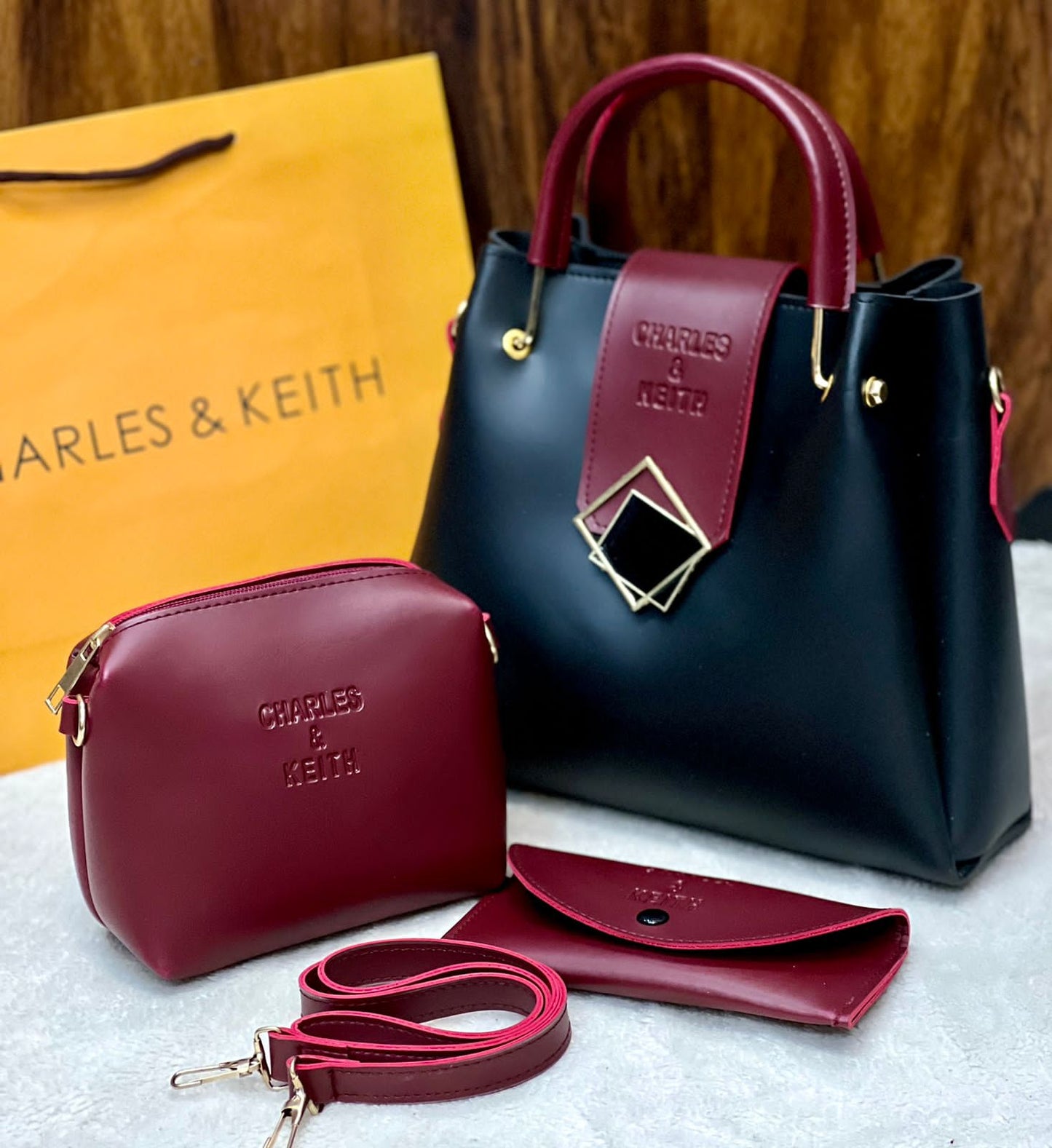 Charles and Keith ( 3pcs )