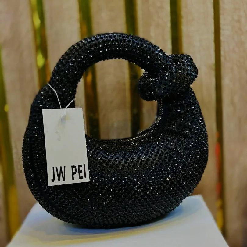 JW Pei Crustle studded Mini Abacus ( NOIR )