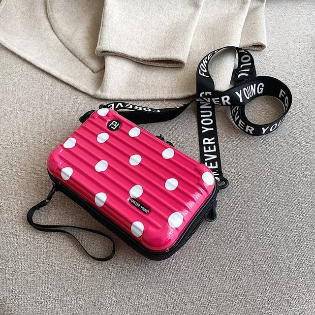 Forever young Briefcase Style Cellphone Crossbody Bag.