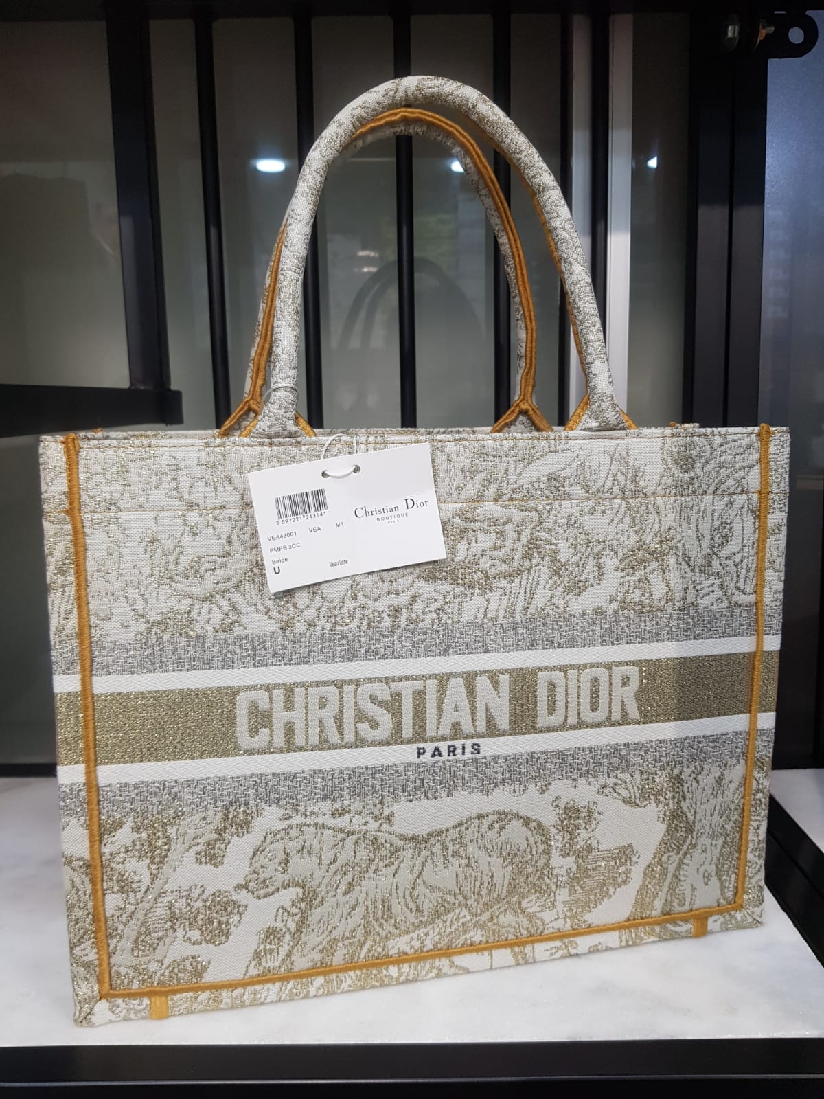 Dior Book Tote Bag ( Floral Edition ) Premium  Quality