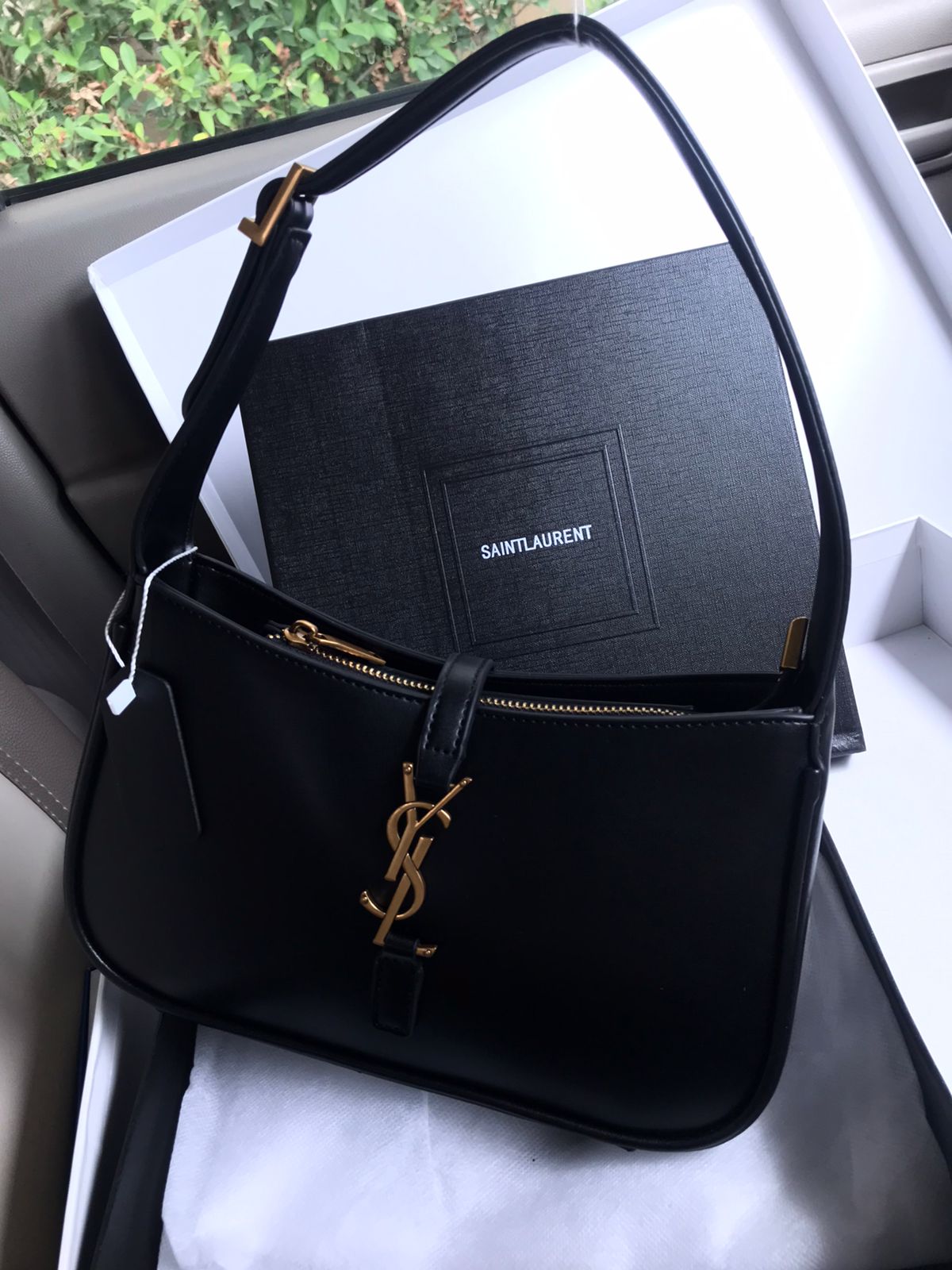 Saint Laurent Le 5 à 7 Hobo Bag.