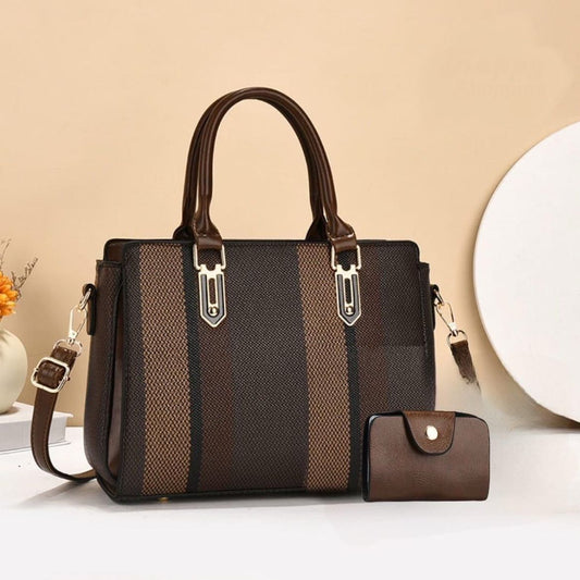 Retro Shoulder Bag set ( High Quality ) 2pcs