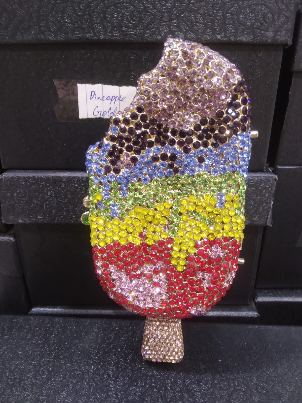 Ice Cream Luxury Rhinestone clutch