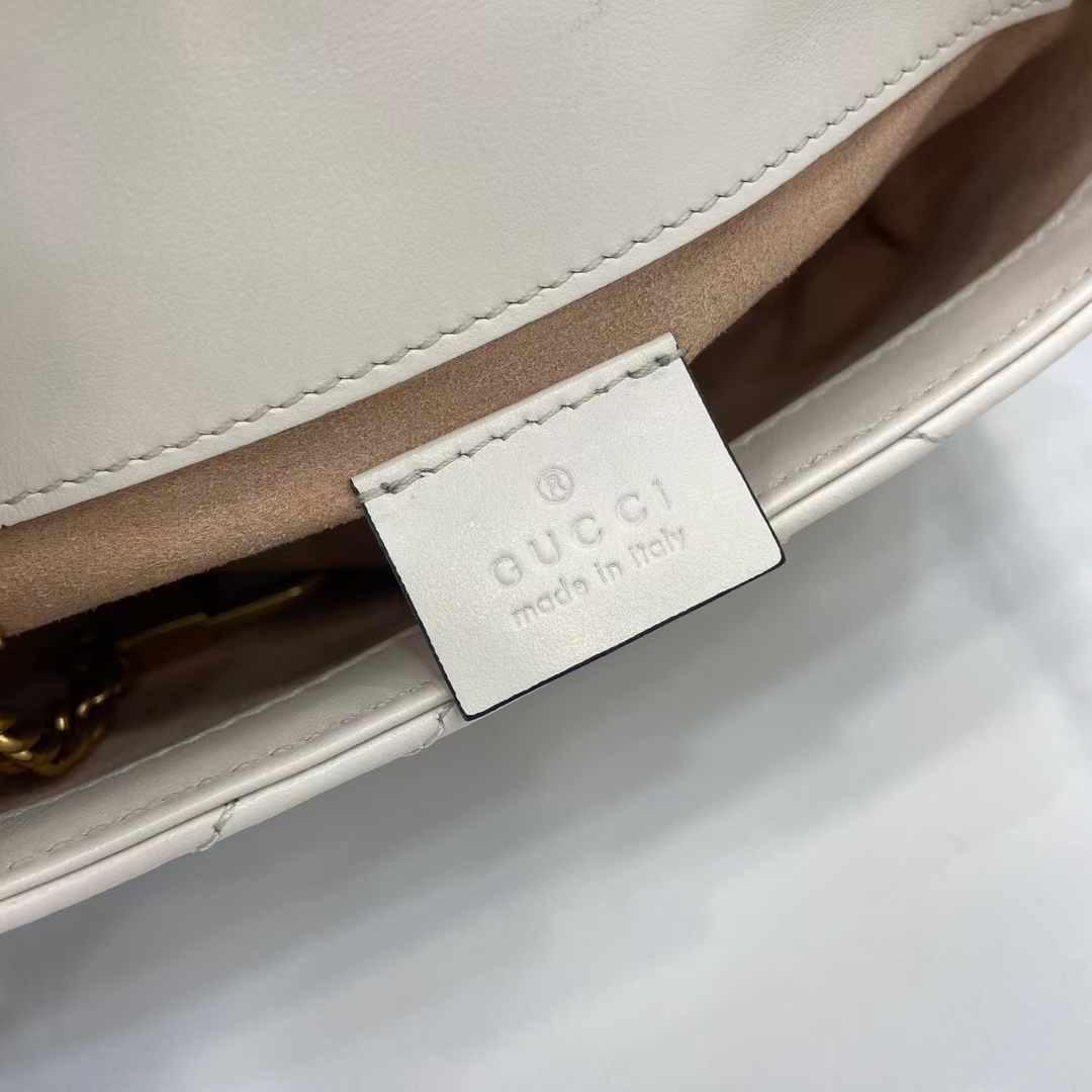 Gucci Marmont Matelassé ( Rich White )