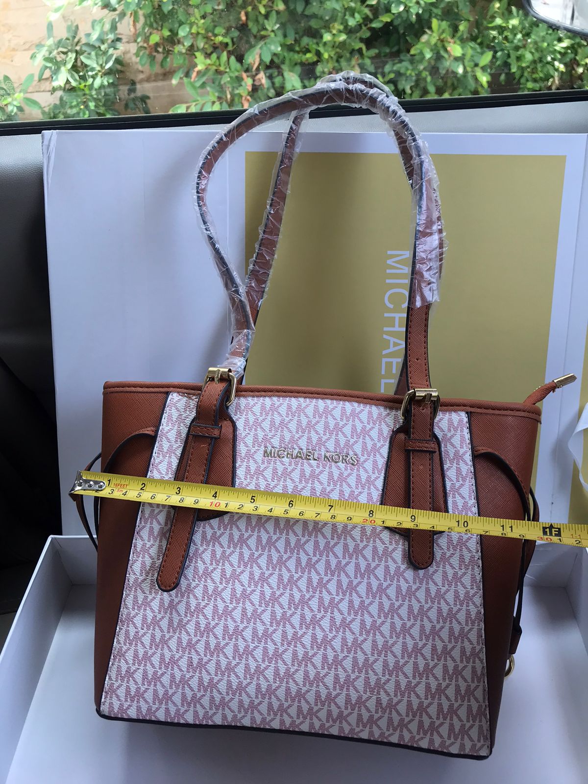 Michael kors Monogram Charm Tote