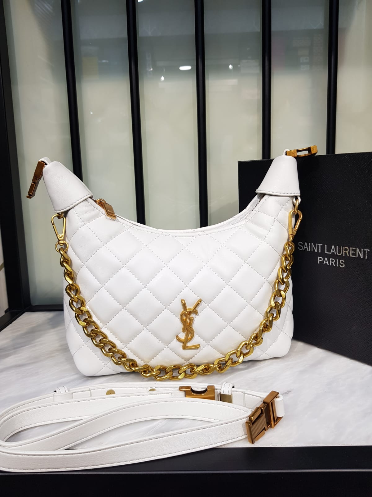 YSL Quilted Small Crossbody Bag