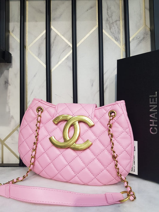 Chanel Quilted CC Messenger