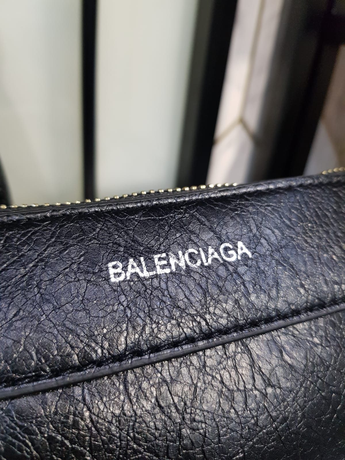 Balenciaga Women Navy Small Cabas