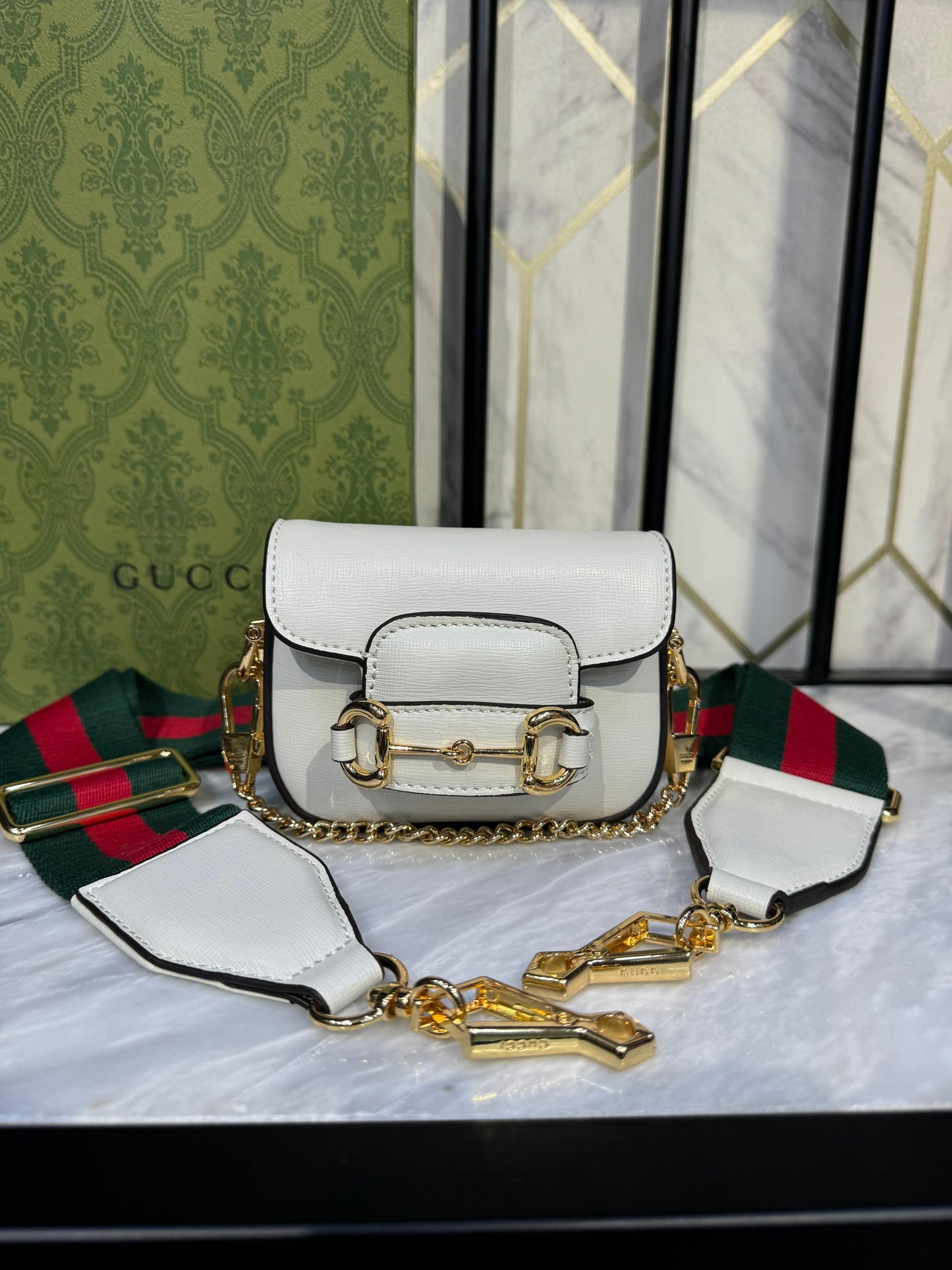 GUCCI HORSEBIT 1955 SUPER MINI BAG