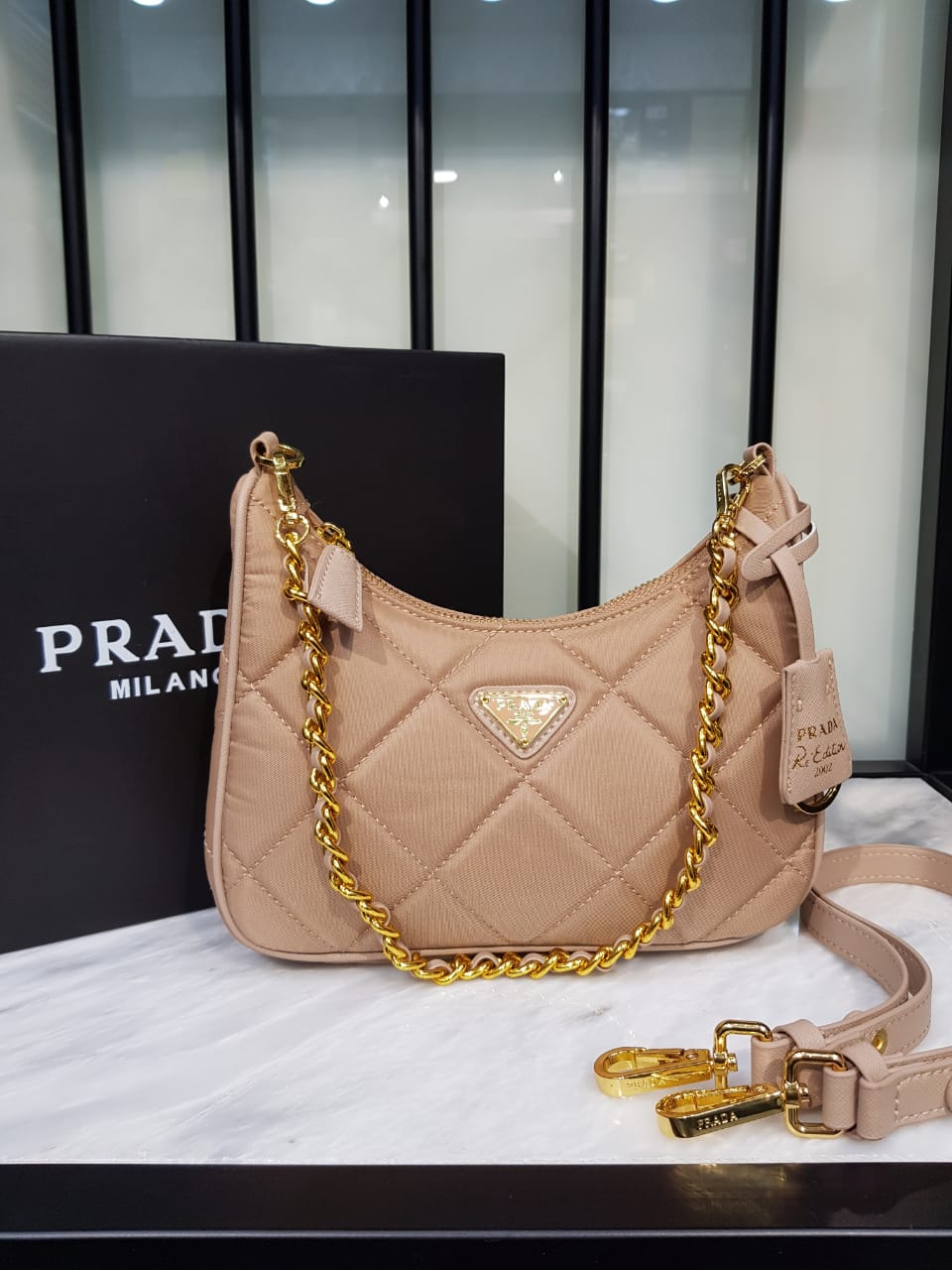 Prada Re-Edition 1995 Chaîne Re-Nylon mini-bag