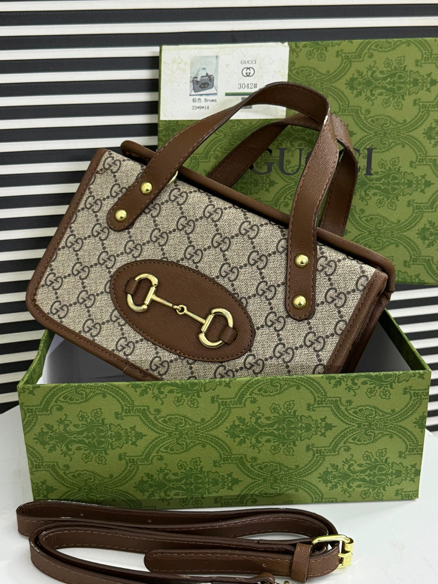 Gucci Horsebit 1955 Mini Top Handle Bag