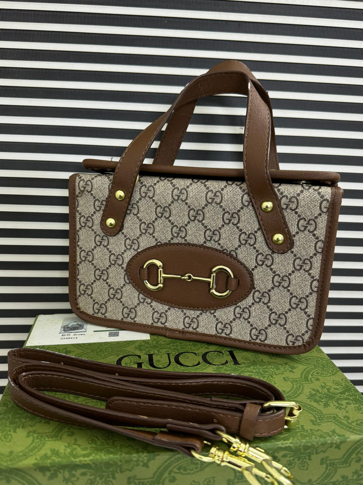 Gucci Horsebit 1955 Mini Top Handle Bag