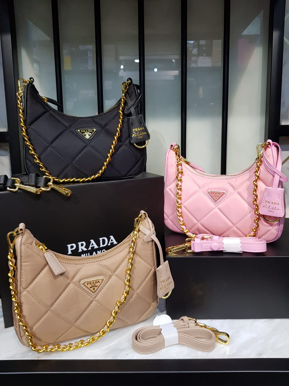 Prada Re-Edition 1995 Chaîne Re-Nylon mini-bag