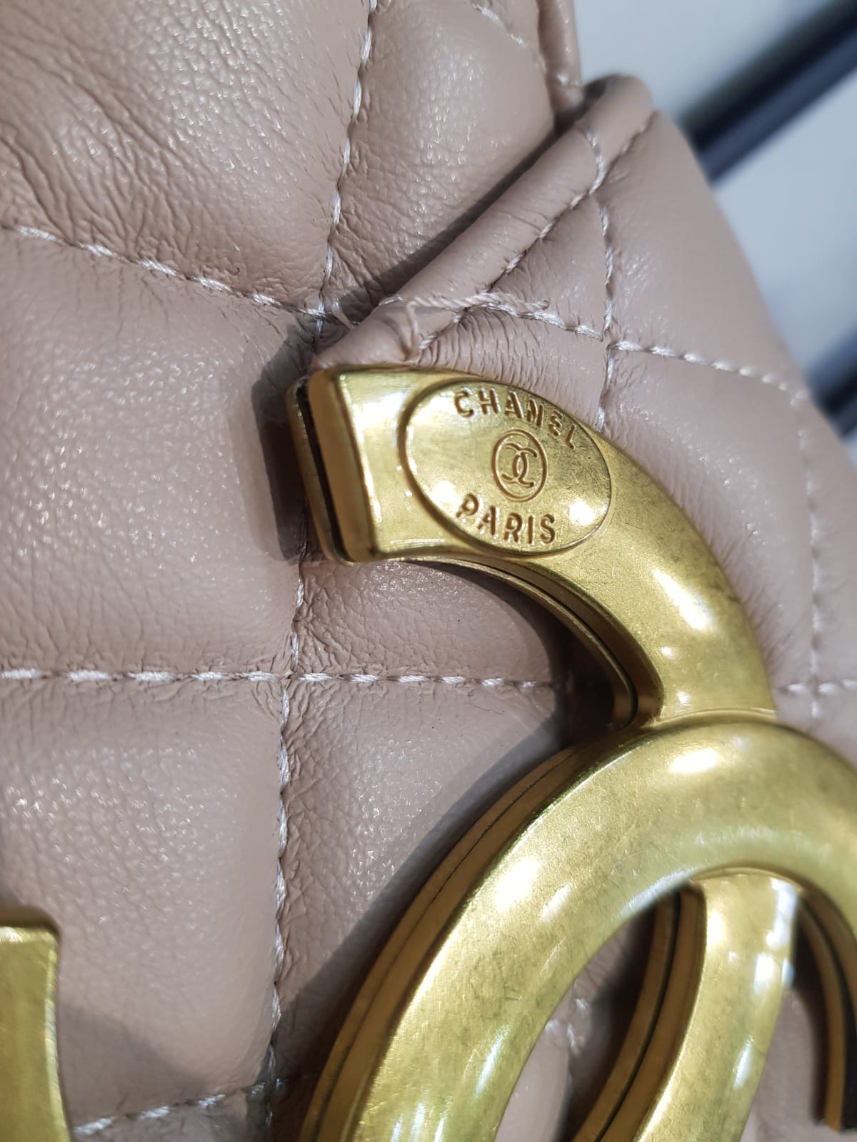 Chanel Quilted CC Messenger