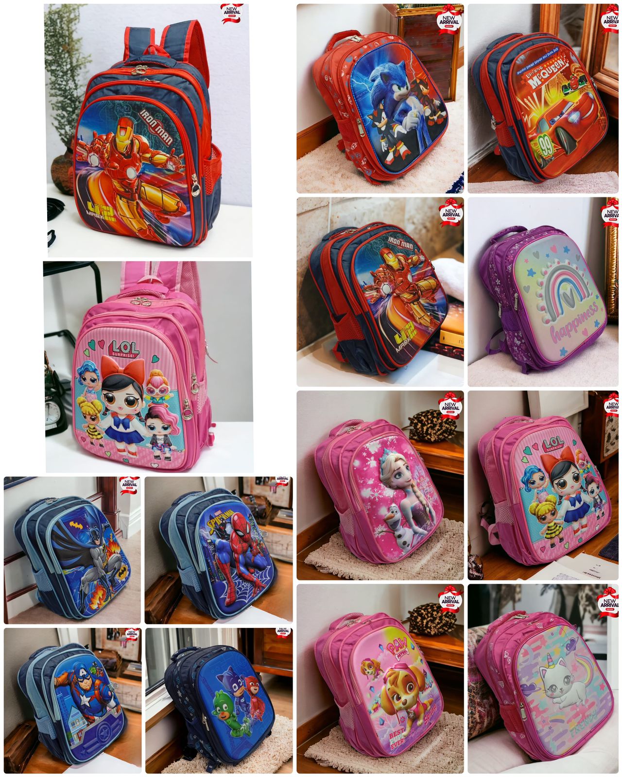 3D High Quality Backpack