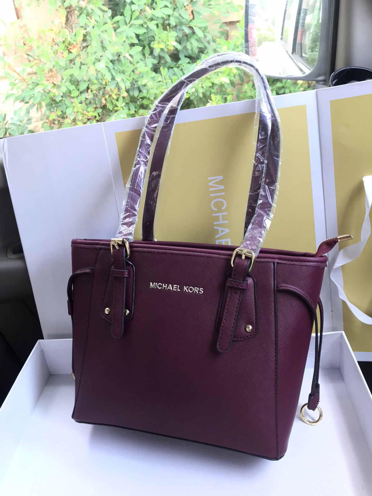 Michael kors Monogram Charm Tote