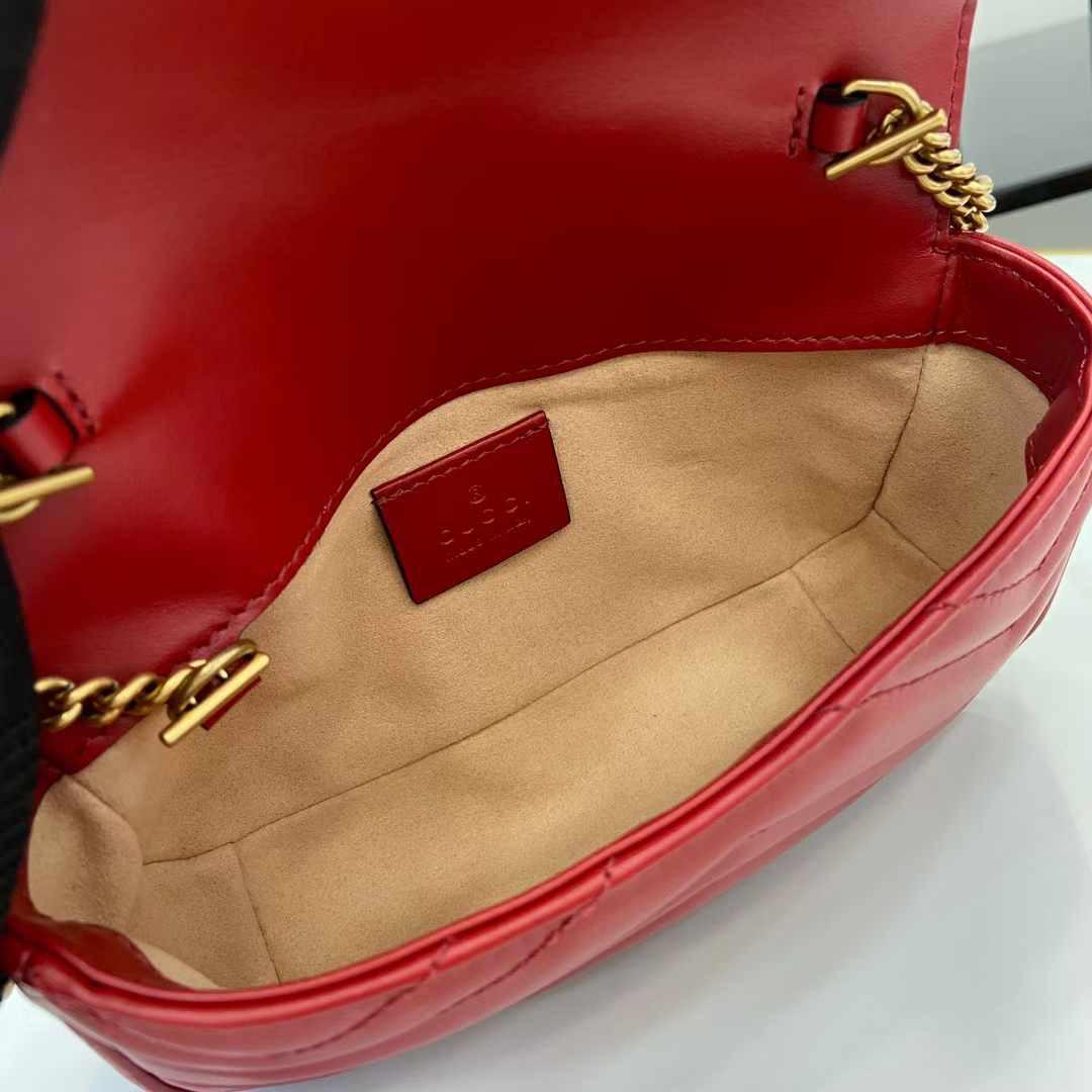 Gucci Marmont matelassé ( Rich Burgundy)