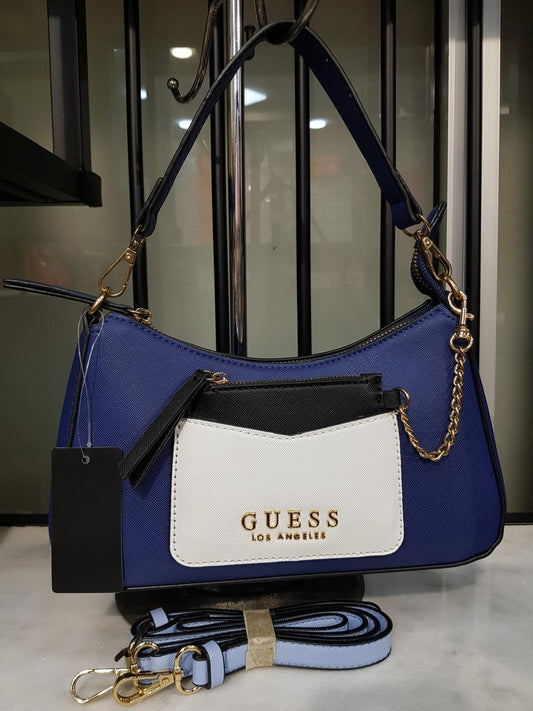 Guess Premium Quality Handbag (  Marine Blue )